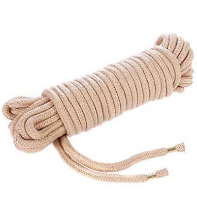 Restraints Role Playing Party Cotton Rope KB Bundle Super Soft Four Color Rope 10 Meters Toy - Hemp Yellow - CJ18WKHYDSO $12.17