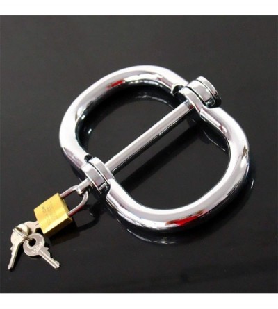 Restraints SM Metal Handcuffs for Women - Stainless Steel Wrist Restraints Handcuffs for Sex - Universal Cuff for Couples - B...
