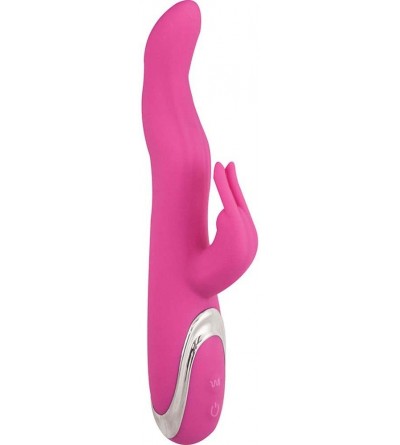 Vibrators Surenda Bunny Teaser Vibrator - Pink with Free Bottle of Adult Toy Cleaner - CQ1297NIGYJ $87.74
