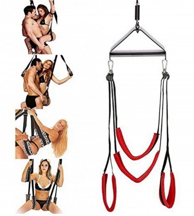 Sex Furniture Adult Sìx Swìng Set Kits for Couples Bedroom Ceiling Sê&x Swivél šwíng 360 Spinning with Adjustable Straps and ...
