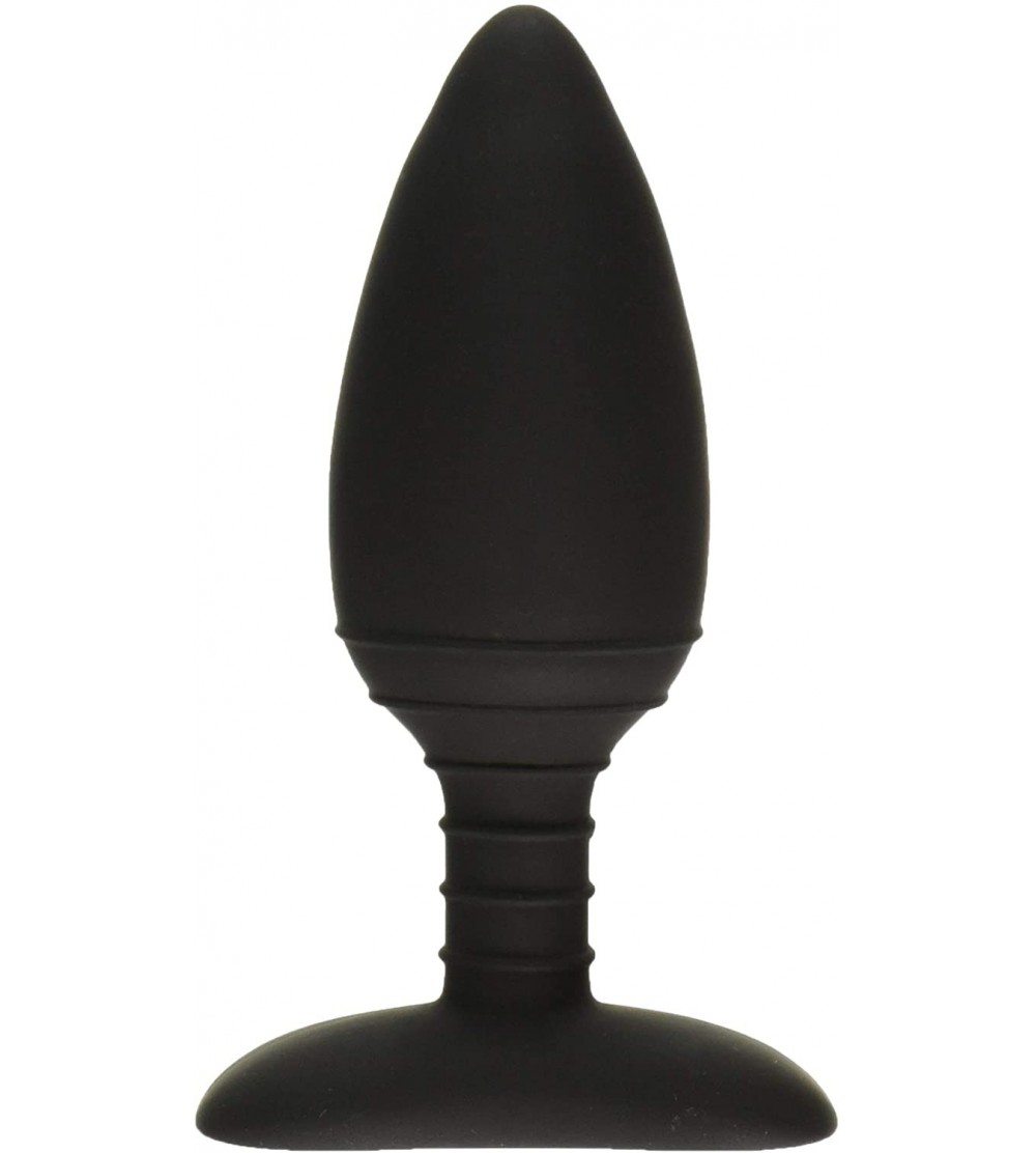 Anal Sex Toys Commander Beginner's Vibrating HOT Plug -Black - Black - C118HCMIL90 $24.89