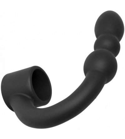 Penis Rings Silicone Shaft Ring with Flexible Beaded Dildo - CN11GHBPGI9 $20.32