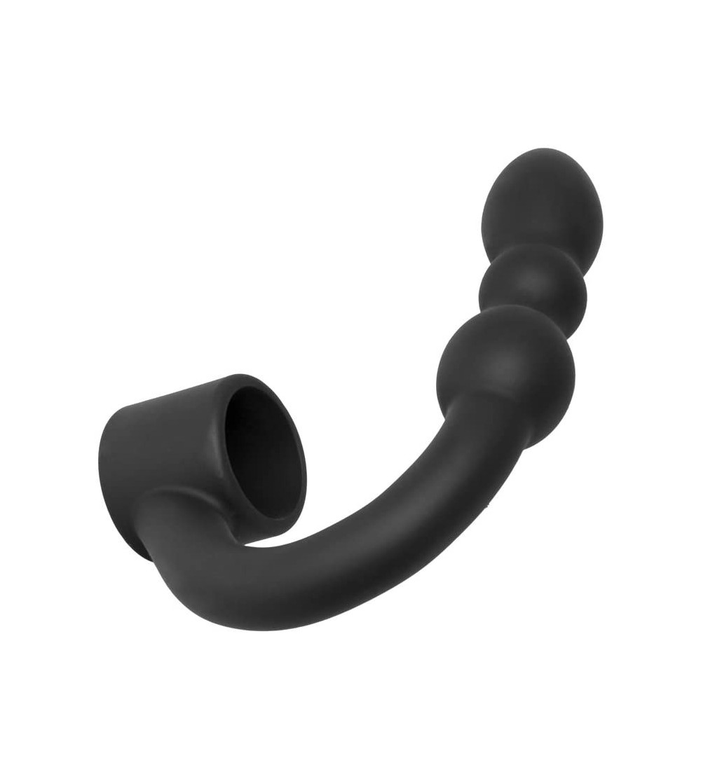 Penis Rings Silicone Shaft Ring with Flexible Beaded Dildo - CN11GHBPGI9 $20.32