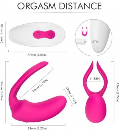 Penis Rings Great Cook Rings for Men Waterproof Soft Adullt Orgasm Toy Six Toyssex Multi speeds Frequency USB Rechargeable CO...