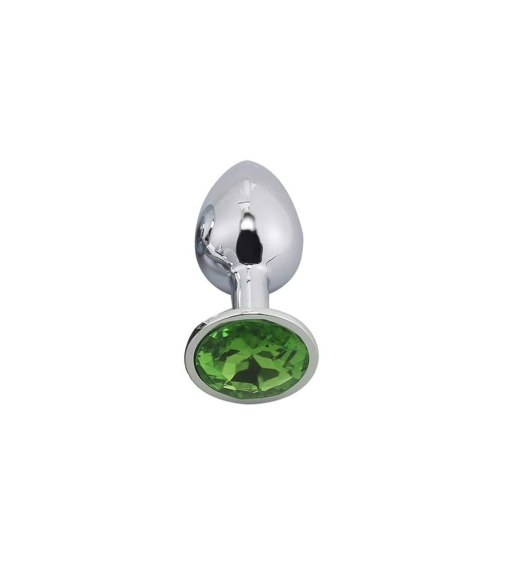 Anal Sex Toys Unisex Small Size Stainless Steel Dildo Anal Butt Plug Stimulator Sex Adult Toy for Home Green S - CK19424G6X2 ...