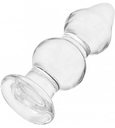 Anal Sex Toys 5.5x1.9 Inch Large Glass Butt Plug G-spot Massager Crystal Anal Plug Butt Plug Anal Trainer Sex Toy - CO11K4PNO...