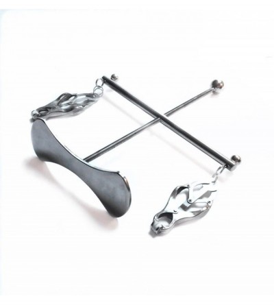Restraints Full Metal Butterfly Adjustable Torture Play Clamps Cage Nipple Clips Breast Bondage Restraints Board - C318ED60CK...