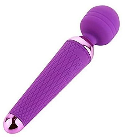 Vibrators 10 Speed Powerful Vibrator Electric Wand Massager Adult Sex Toys + Free VWTECH Lubricant ( Pink ) - CR1200FYKZH $54.28