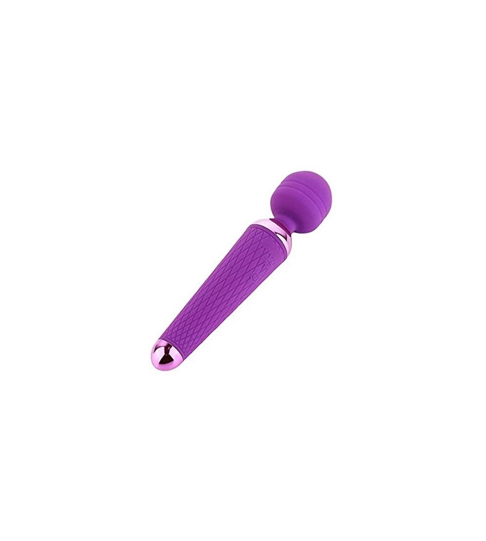 Vibrators 10 Speed Powerful Vibrator Electric Wand Massager Adult Sex Toys + Free VWTECH Lubricant ( Pink ) - CR1200FYKZH $22.56