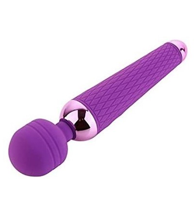 Vibrators 10 Speed Powerful Vibrator Electric Wand Massager Adult Sex Toys + Free VWTECH Lubricant ( Pink ) - CR1200FYKZH $22.56