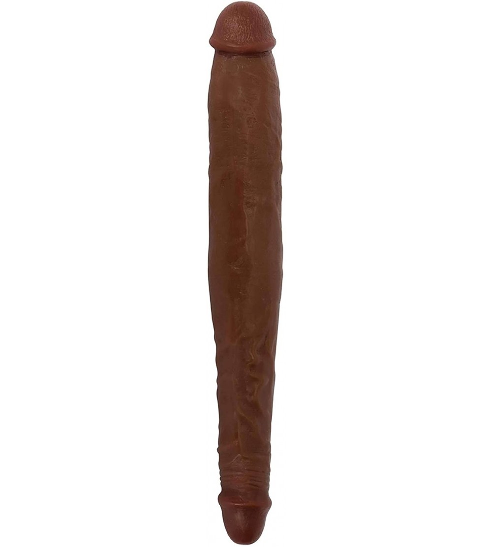 Dildos Jock Tapered Double Dong- Brown- 13 Inch - Brown - C712NT4K7WD $14.51