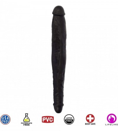 Dildos Jock Tapered Double Dong- Brown- 13 Inch - Brown - C712NT4K7WD $14.51