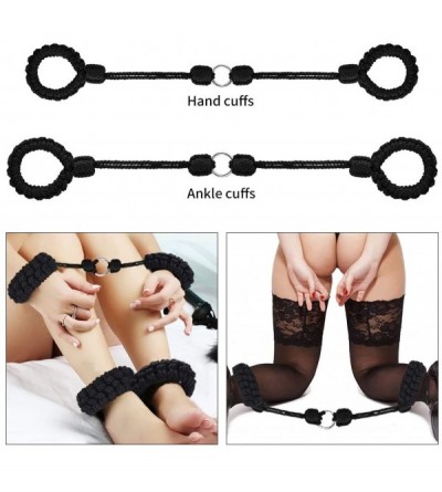 Restraints Cross Sex Handcuffs Bondage Braided Restraints Adjust BDSM Sex Toys for Women and Men- Dacron - CJ198CYH900 $20.29
