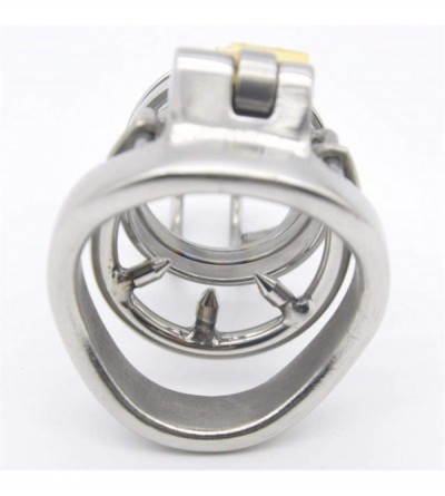 Chastity Devices Chḁstɨty Device Metal Lock ṗēNīṣ Cage Mens Sport Shorts 3 Sizes Breathable Lock Cage Role Play Waterproof Co...