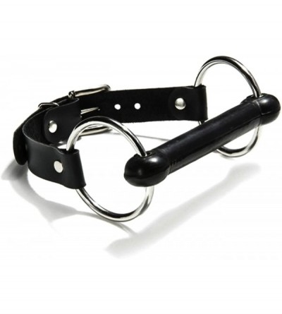 Gags & Muzzles Ares Mouth Gag Bit Gag - Black - CH12HJS8DL5 $24.45