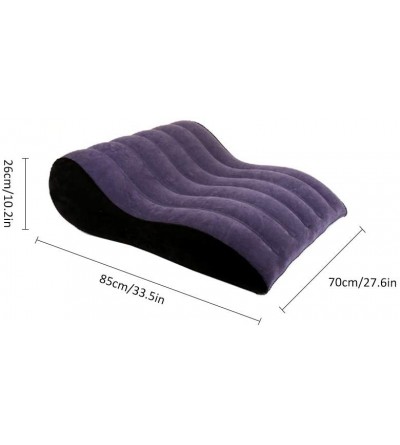 Sex Furniture KIPETTO Inflatable Wedge Bed Pillow Support Pillow Portable Magic Cushion Body Pillow for Couples- Positioning ...