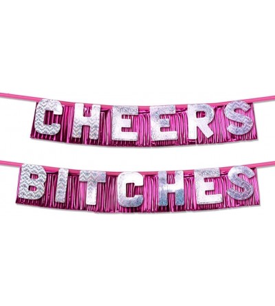 Novelties Bachelorette Party Favors "Cheers Bitches" Party Banner - CT11SAF0GCF $10.52