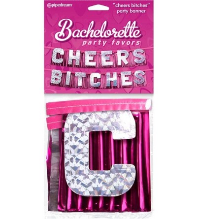 Novelties Bachelorette Party Favors "Cheers Bitches" Party Banner - CT11SAF0GCF $10.52