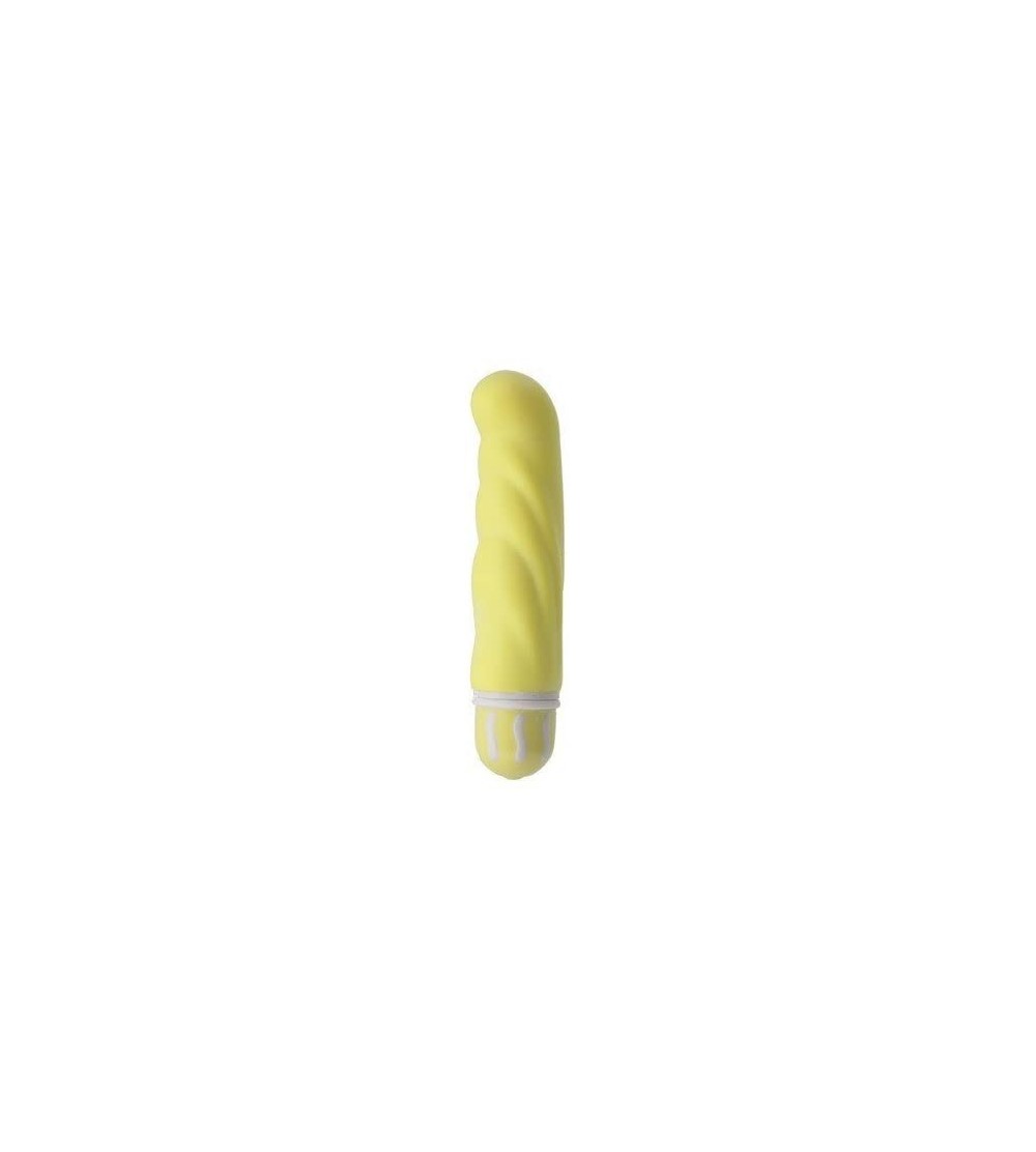Vibrators Happy Fun Yellow Honey Vibrator- Textured Shaft Waterproof Vibrators-Adult Sex Toys for Female-Sex Product - CB11TX...