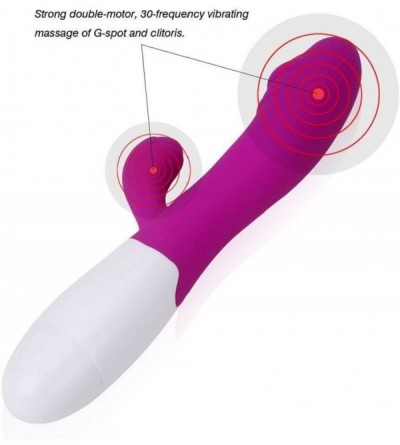 Vibrators Rabbit Dildo Vibrators Masturbation Personal Massager- G-spot Vibrator Clitoris Stimulator-Dildo Adult Toys for Wom...