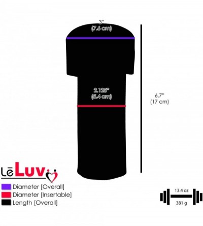 Pumps & Enlargers Penis Pump Magic Sleeve Ass - Large Insert for 2.25 to 2.50 inches (5.72 to 6.35 cm) Diameter cylinders - A...