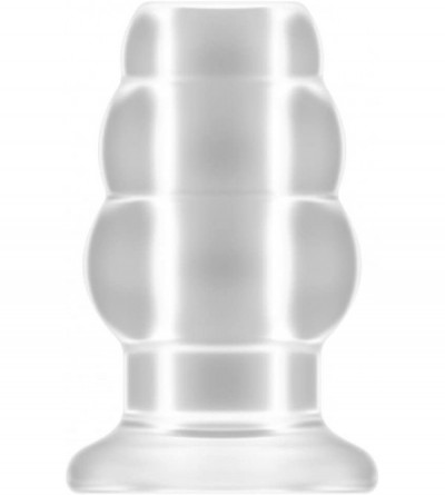 Anal Sex Toys Number 51 Large Hollow Tunnel Butt Plug 5 Inch Translucent - CB12N9MDIS7 $45.30