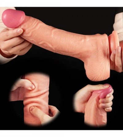 Dildos 10 Inch Dual Density Silicone Anal Dildo Realistic Huge Suction Cup Dildo Big Horse Dildo Giant Anal Toy Anal Plugs La...