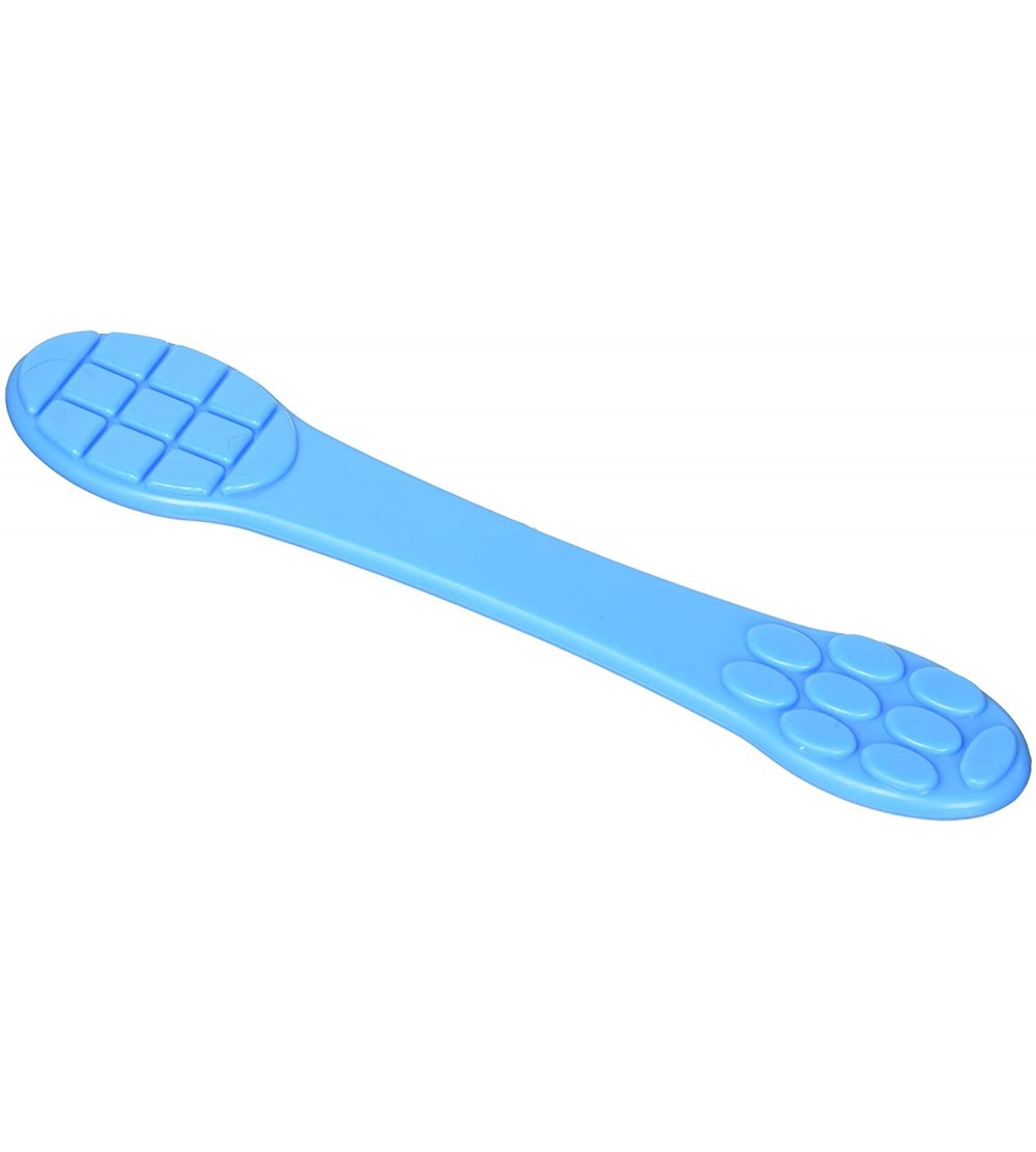 Paddles, Whips & Ticklers Textured Blue Silicone Cbt Ball Slapper - C8126HC2LW1 $11.31