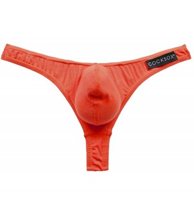 Dildos Sexy Men's Underwear Thong - Octane Red - C718SIY6W0D $10.12