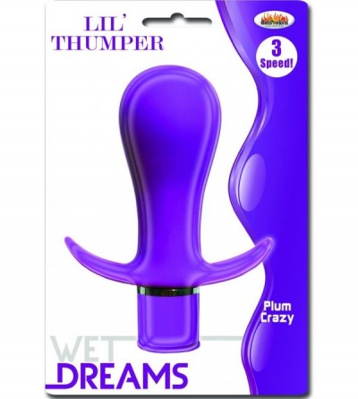 Dildos Wet Dreams Lil' Thumper- Plum Crazy Vibrator- Purple- 0.18 Pound - Plum Crazy Vibrator - C512NAD4A8T $12.09