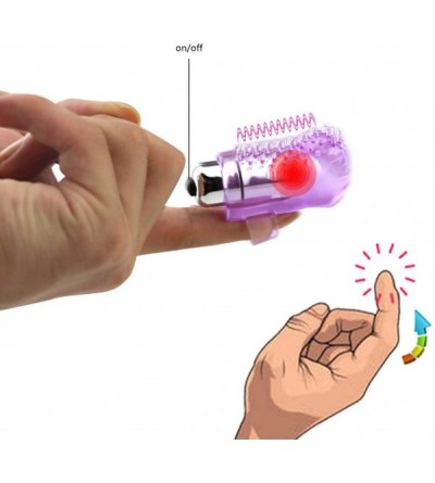 Vibrators Mini Powerful Vibb-rrating Finger Vibb-rrating Set (Pink) - C419CK056UD $10.43