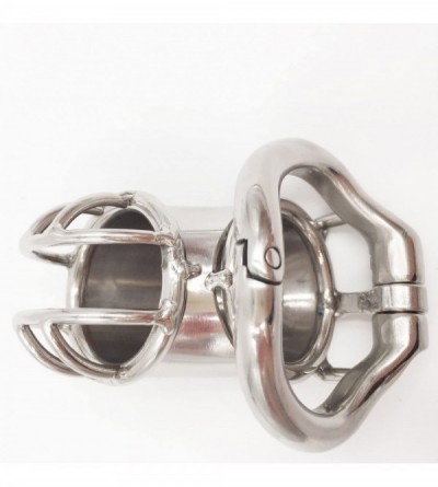Chastity Devices Stainless Steel Male Chastity Cage Device Belt (36mm Ring) 194 - CT1860NLW0G $11.09