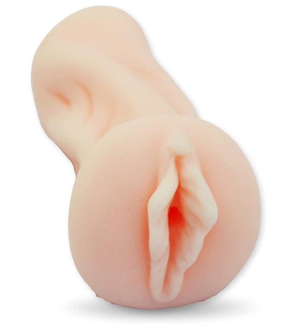 Male Masturbators 4D Male Masturbators Realistic Vagina Pussy Masturbation Sex Toy for Men - Pink - CU18DH7E3R3 $6.99