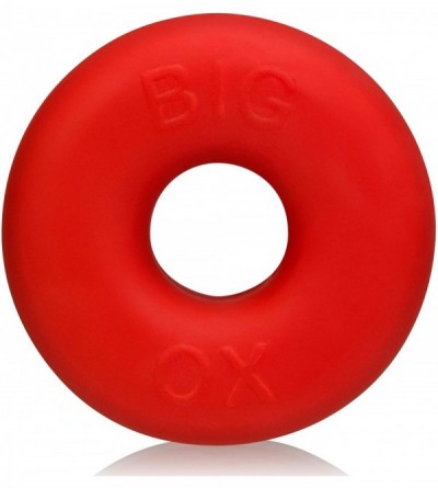 Penis Rings Big Ox Cockring - Red - Red - CX18GKWNMHD $12.41