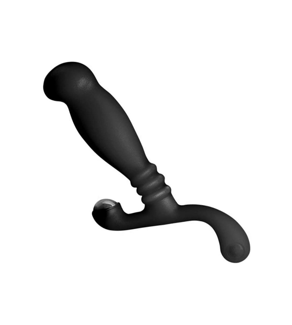 Anal Sex Toys Glide Medium Prostate & Perineum Massager Black - C5116WK5CZR $19.31