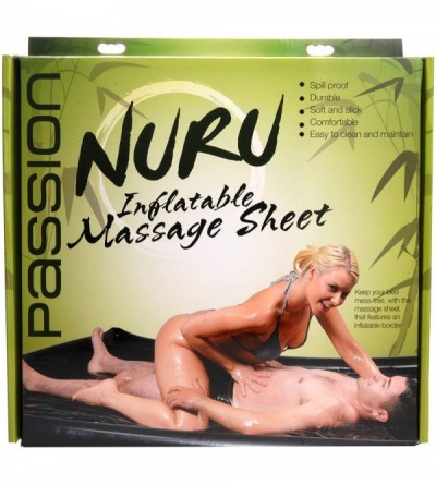 Sex Furniture Nuru Inflatable Vinyl Massage Sheet (ae274) - CB11T9R35XV $35.74