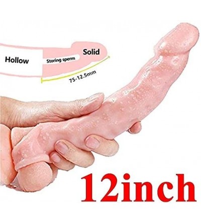 Pumps & Enlargers New Extra Large Skin Color 12 INCH Realistic-Condom-Thick-Girth-Enhancer-Enlarger-Extender-Growth-Sleeve - ...