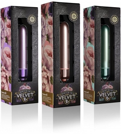 Vibrators Touch of Velvet RO-90mm Bullet Vibe in (Rose Blush) - CT18C2T2YAC $12.68
