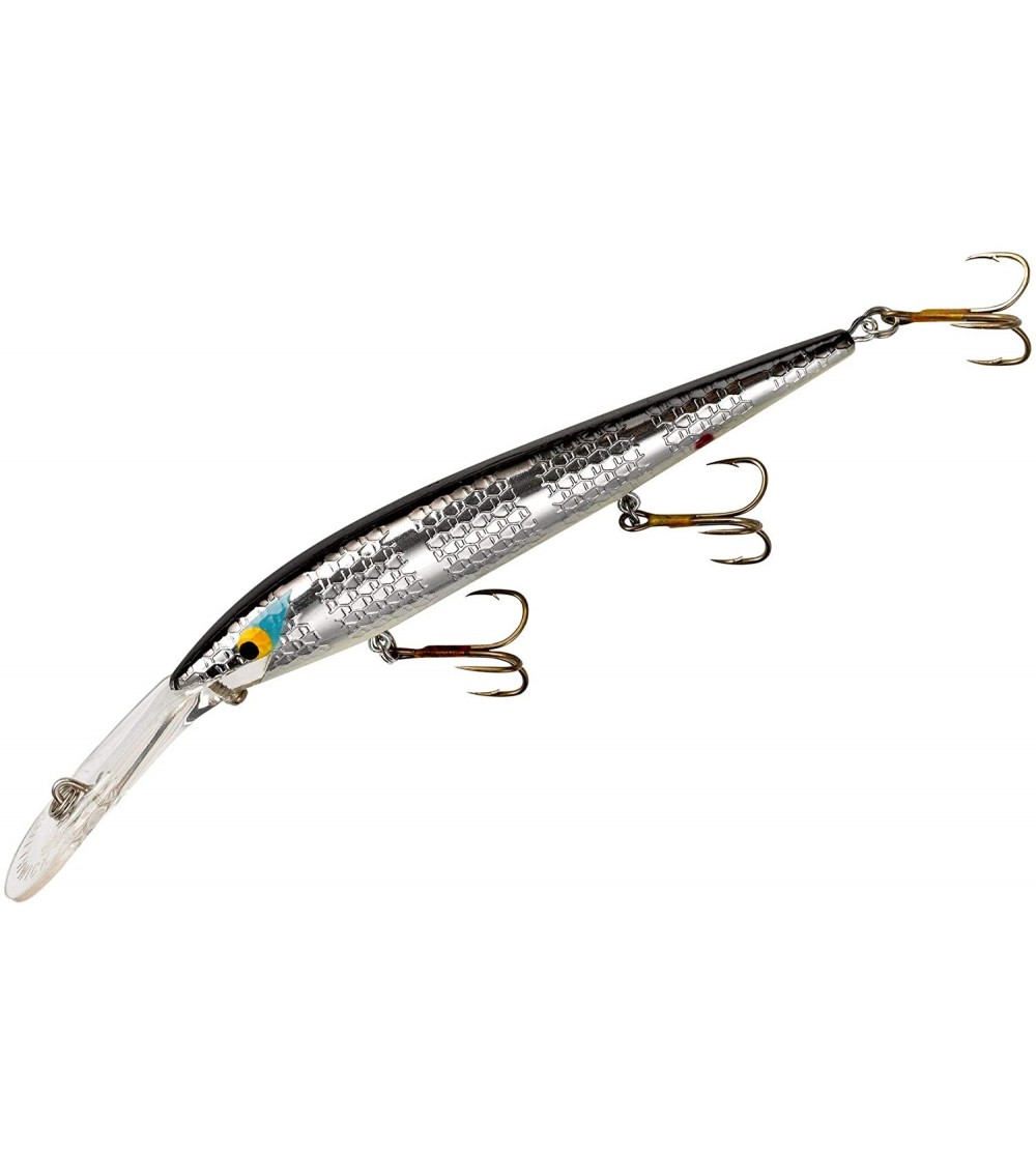 Paddles, Whips & Ticklers Deep Suspending Rattlin' Rogue Fishing Lure - Chrome/Black Back - CX114AAGLUT $6.81