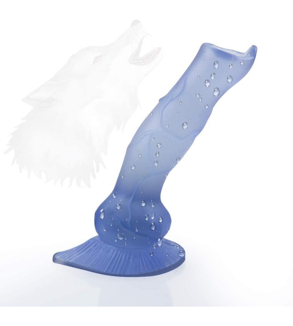 Dildos Realistic Dildo Animal Dog Penis Adult Toy Cock for Women Strong Suction Cup Base for Hands-Free Play- 100% Waterproof...