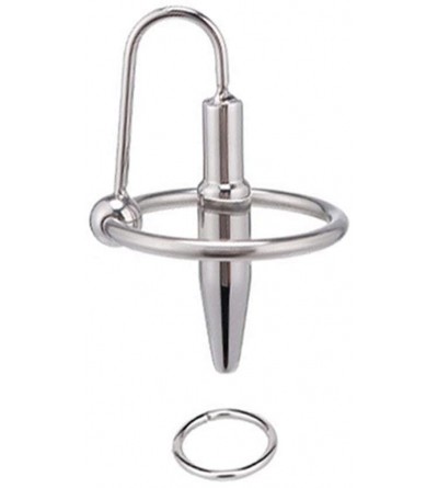 Catheters & Sounds Stainless Steel Urethral Sound pḽụg Urethral ṣtὶmụlᾳtὶọn Dilator Ṗḙnὶlḙ Ring Toy - C019DNUW374 $21.27
