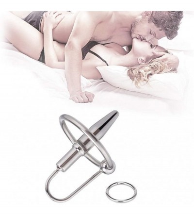 Catheters & Sounds Stainless Steel Urethral Sound pḽụg Urethral ṣtὶmụlᾳtὶọn Dilator Ṗḙnὶlḙ Ring Toy - C019DNUW374 $8.01