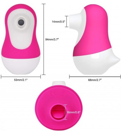 Vibrators Clitoral Tongue Vibrator Nipple & Clitoris Tongue Stimulator Clit Massager Sucking & Licking 2 in 1 Oral Sex Toys M...