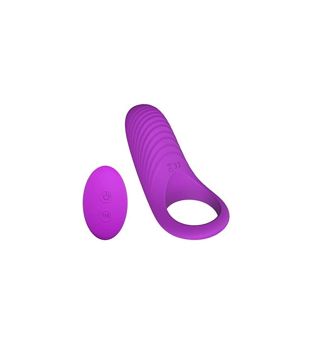 Penis Rings Vibrating Cock Ring- Remote Control 9-Speed Penis Ring Vibrator Medical Silicone Waterproof Rechargeable Powerful...