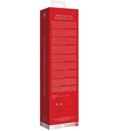 Restraints Introductory Bondage Kit 1 (Red) - CM18WKD0OWY $8.07