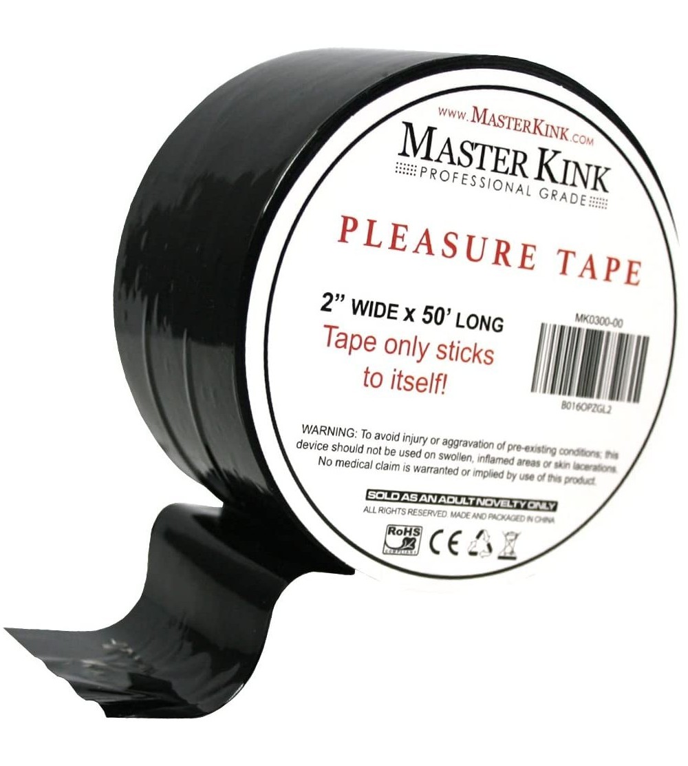 Restraints Bondage Pleasure Restraint Tape 50 Feet Long Fetish Kink Tape Bondage Toy for Dominating and Restraining - C8127PQ...