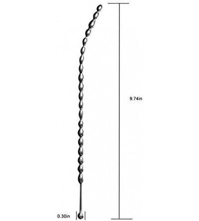 Catheters & Sounds Stainless Steel Urinary Plug Beaded Stimulate urethral Dilator Masturbation Rod Male Beaded urethral Sound...