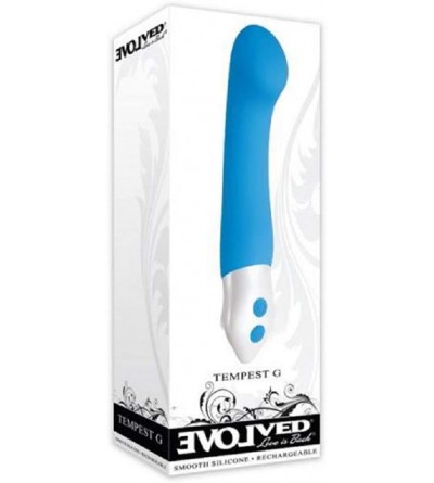 Vibrators Tempest G Silicone Rechargeable Massager - CO18OHSNUOC $29.57