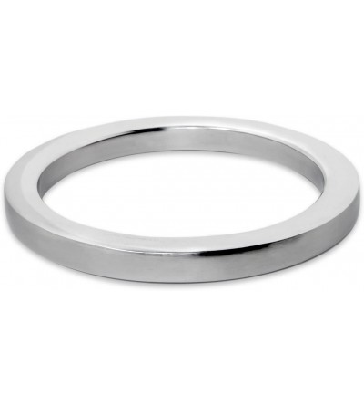 Penis Rings Eyro Narrow Stainless Steel Cock Ring - 1.88" - C011HJ2YAYZ $12.34