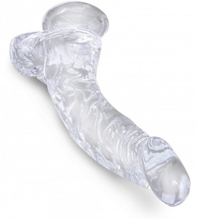 Penis Rings King Cock Clear 7.5" Cock with Balls - C218XX8T0HR $13.36